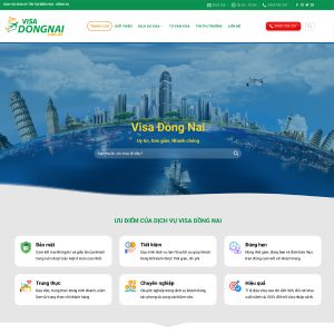 Website dịch vụ Visa - Passport