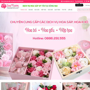 Web cửa hàng bán hoa tươi